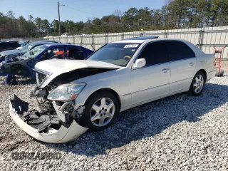 2004 Lexus LS 430 z VIN JTHBN36F640135737, wystawiony jako Copart lot #48517845 z przebiegiem Nie podano mil oraz Szkoda całkowita • Salvage title. Historia ofert i sprzedaży dostępna na DreamBid. Obrazek 1.