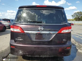 2011 Nissan Quest S with VIN JN8AE2KP5B9010537, listed as a Copart auction lot 71769654 with 149,934 mi miles and Salvage Title. Bid and sale history available at carsss.com. Image 6.