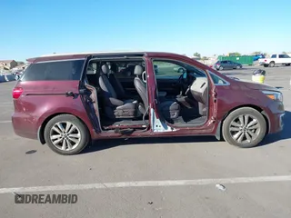 2015 Kia Sedona SX-L with VIN KNDME5C15F6046322, listed as a IAAI auction lot 41301459 with 76,026 mi miles and . Bid and sale history available at DreamBid. Image 13.