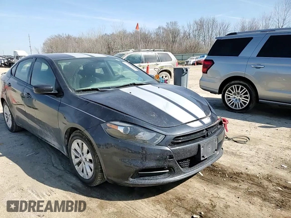 2014 Dodge Dart SXT with VIN 1C3CDFBB9ED791409, listed as a Copart auction lot 48862405 with 131,223 mi miles and Salvage Title. Bid and sale history available at carsss.com. Image 10.