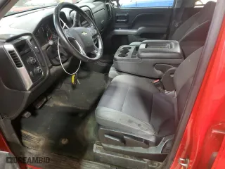2014 Chevrolet Silverado 1500 LT with VIN 3GCUKREH1EG424966, listed as a Copart auction lot 50300545 with 95,768 mi miles and Salvage Title. Bid and sale history available at carsss.com. Image 7.