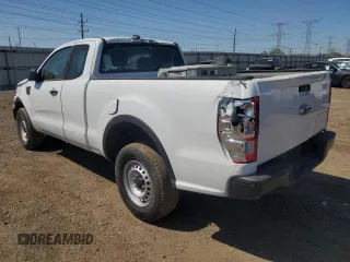 2022 Ford Ranger XL with VIN 1FTER1EH2NLD24900, listed as a Copart auction lot 56401535 with 85,452 mi miles and Salvage title. Bid and sale history available at DreamBid. Image 2.