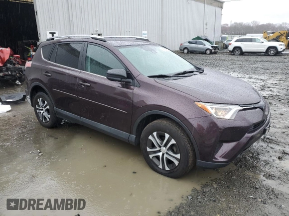 2018 Toyota RAV4 LE with VIN 2T3BFREV6JW737751, listed as a Copart auction lot 49123855 with 92,642 mi miles and Salvage Title. Bid and sale history available at DreamBid. Image 4.