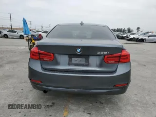2016 BMW 3 Series 328i with VIN WBA8E9G51GNT42237, listed as a Copart auction lot 59909605 with 117,908 mi miles and Salvage title. Bid and sale history available at DreamBid. Image 6.