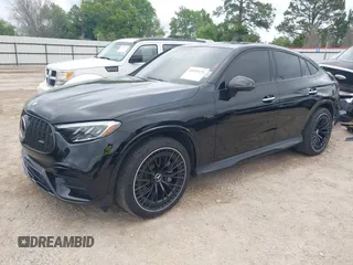2024 Mercedes-Benz GLC with VIN W1NKJ8HB1RF225993, listed as a IAAI auction lot 41932121 with 6,563 mi miles. Bid and sale history available at carsss.com. Image 2.