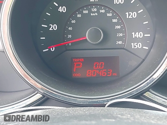 2012 Kia Sorento LX with VIN 5XYKTDA20CG210698, listed as a IAAI auction lot 41728400 with 80,463 mi miles. Bid and sale history available at carsss.com. Image 15.