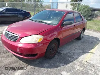 2007 Toyota Corolla CE with VIN JTDBR32E170109084, listed as a IAAI auction lot 41683621 with 218,483 mi miles and . Bid and sale history available at carsss.com. Image 2.