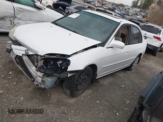 2003 Honda Civic EX with VIN 2HGES26783H624419, listed as a IAAI auction lot 41758486 with 206,177 mi miles. Bid and sale history available at carsss.com. Image 17.