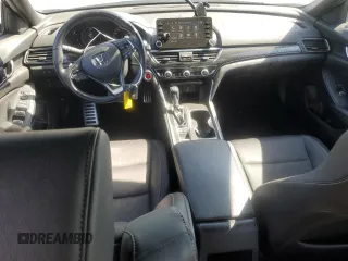 2019 Honda Accord Sport with VIN 1HGCV1F3XKA090777, listed as a Copart auction lot 55314915 with 52,077 mi miles and Salvage Title. Bid and sale history available at DreamBid. Image 8.