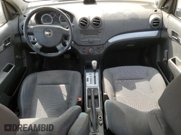 2010 Chevrolet Aveo 1LT z VIN KL1TD5DE3AB122966, wystawiony jako Copart lot #54214875 z przebiegiem 48 898 mil mil oraz Szkoda całkowita • Salvage title. Historia ofert i sprzedaży dostępna na DreamBid. Obrazek 8.