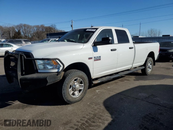 2014 Ram 2500 Tradesman with VIN 3C6UR5HJ9EG323636, listed as a Copart auction lot 43416315 with 236,361 mi miles and Clean Title. Bid and sale history available at carsss.com. Image 1.