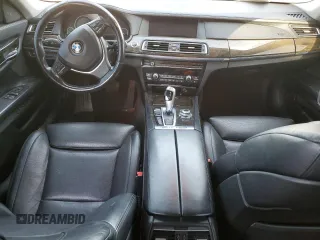 2012 BMW 7 Series 750i xDrive with VIN WBAKC6C54CDX99334, listed as a Copart auction lot 45408845 with Not provided miles and Salvage title. Bid and sale history available at DreamBid. Image 8.