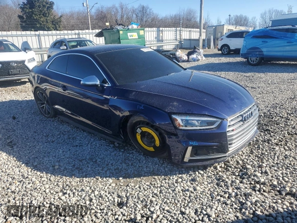 2018 Audi S5 Prestige z VIN WAUR4AF55JA009600, wystawiony jako Copart lot #42186445 z przebiegiem 73 586 mil mil oraz Szkoda całkowita • Salvage title. Historia ofert i sprzedaży dostępna na DreamBid. Obrazek 4.