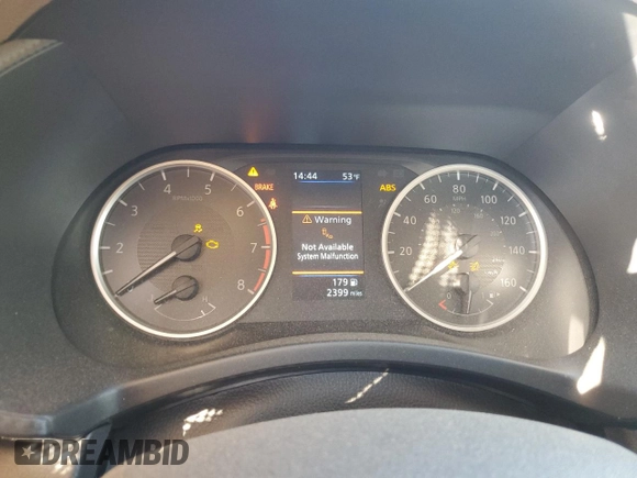2024 Nissan Sentra S with VIN 3N1AB8BV2RY317533, listed as a Copart auction lot 41345885 with 2,399 mi miles and Salvage Title. Bid and sale history available at DreamBid. Image 9.
