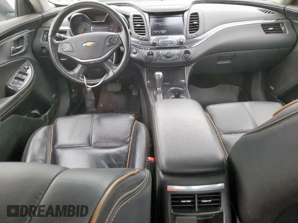 2018 Chevrolet Impala Premier with VIN 2G1125S37J9178572, listed as a Copart auction lot 50727865 with 130,423 mi miles and Salvage Title. Bid and sale history available at DreamBid. Image 8.