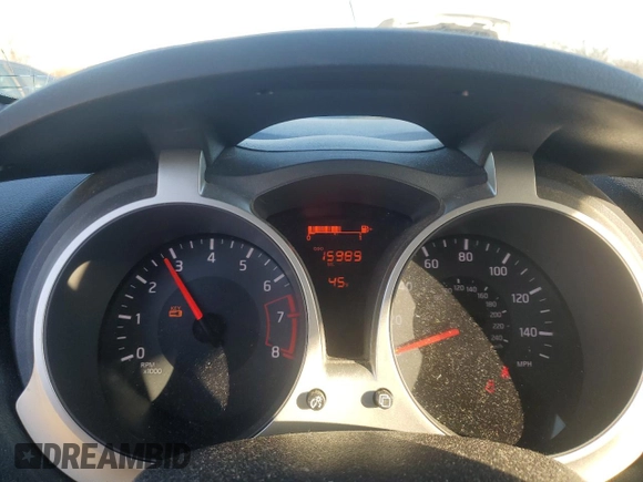 2016 Nissan Juke S with VIN JN8AF5MV0GT654595, listed as a Copart auction lot 47496055 with 15,989 mi miles and Salvage Title. Bid and sale history available at carsss.com. Image 9.