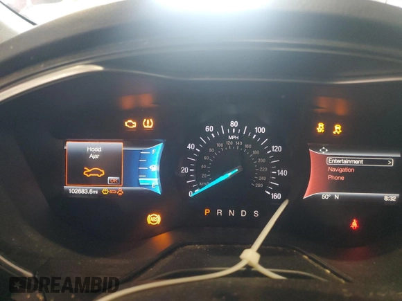 2020 Ford Fusion Titanium with VIN 3FA6P0D98LR107595, listed as a Copart auction lot 62261745 with 102,683 mi miles and Clean title. Bid and sale history available at DreamBid. Image 9.