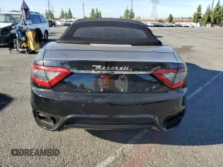 2018 Maserati GranTurismo Convertible Sport with VIN ZAM45VMA0J0276226, listed as a Copart auction lot 77085644 with 33,550 mi miles and Salvage Title. Bid and sale history available at carsss.com. Image 6.