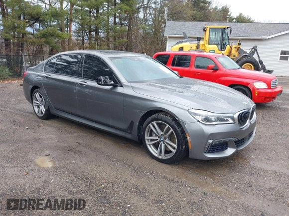 2016 BMW 7 Series 750i xDrive with VIN WBA7F2C53GG417997, listed as a IAAI auction lot 41926307 with 92,734 mi miles. Bid and sale history available at carsss.com. Image 1.