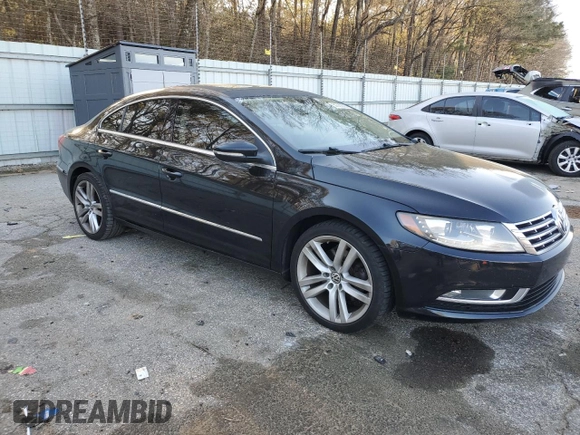 2013 Volkswagen CC Lux with VIN WVWRP7AN6DE554190, listed as a Copart auction lot 50383805 with 158,642 mi miles and Salvage Title. Bid and sale history available at DreamBid. Image 4.
