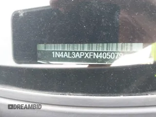 2015 Nissan Altima 2.5 with VIN 1N4AL3APXFN405079, listed as a IAAI auction lot 42463237 with 244,848 mi miles and . Bid and sale history available at DreamBid. Image 9.
