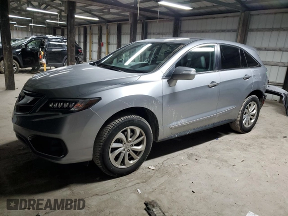 2017 Acura RDX w/Technology Pkg with VIN 5J8TB3H52HL010467, listed as a Copart auction lot 89194285 with 49,027 mi miles and Salvage Title. Bid and sale history available at carsss.com. Image 1.