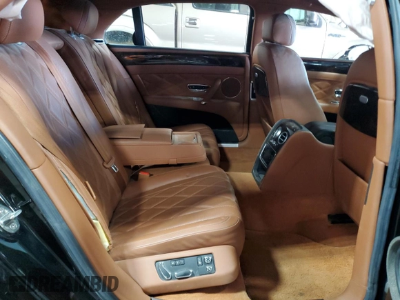 2015 Bentley Flying Spur with VIN SCBEC9ZAXFC049956, listed as a Copart auction lot 51461975 with 57,234 mi miles and Salvage title. Bid and sale history available at DreamBid. Image 10.