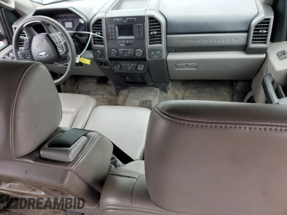 2020 Ford Super Duty F-250 SRW XL with VIN 1FD7W2B60LEC25189, listed as a Copart auction lot 80825054 with 0 mi miles and Salvage Title. Bid and sale history available at carsss.com. Image 8.