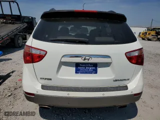 2010 Hyundai Veracruz GLS with VIN KM8NU4CC0AU118708, listed as a Copart auction lot 51116505 with NaN miles and Clean Title. Bid and sale history available at carsss.com. Image 6.