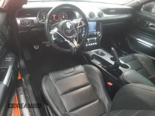 2021 Ford Mustang GT with VIN 1FA6P8CF9M5101492, listed as a Copart auction lot 52884925 with 16,380 mi miles and Salvage Title. Bid and sale history available at carsss.com. Image 8.