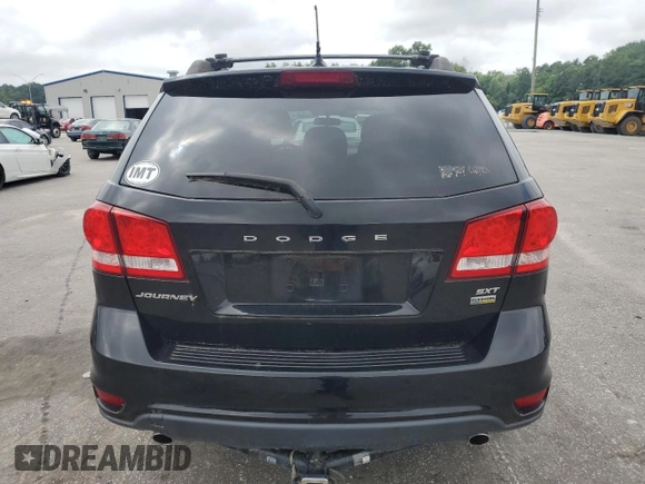 2015 Dodge Journey SXT with VIN 3C4PDCBG9FT690969, listed as a Copart auction lot 63434185 with 108,118 mi miles and Clean title. Bid and sale history available at DreamBid. Image 6.