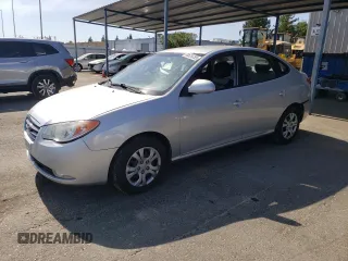 2010 Hyundai Elantra GLS z VIN KMHDU4AD1AU940571, wystawiony jako Copart lot #60626355 z przebiegiem 216 393 mil mil oraz Szkoda całkowita • Salvage title. Historia ofert i sprzedaży dostępna na DreamBid. Obrazek 1.