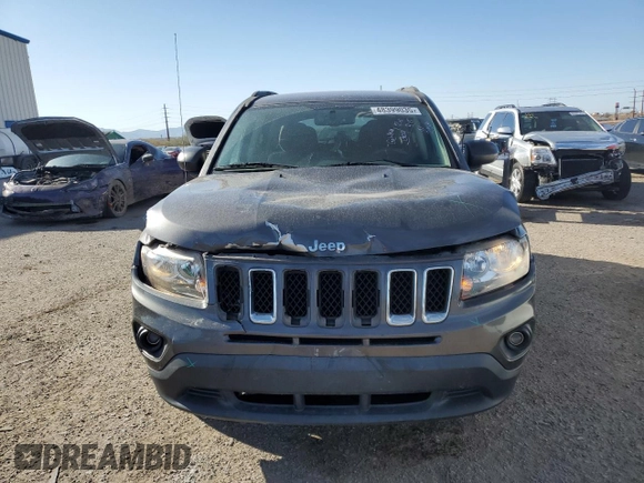 2017 Jeep Compass Sport with VIN 1C4NJCBA3HD147301, listed as a Copart auction lot 48399035 with 82,073 mi miles and Salvage title. Bid and sale history available at DreamBid. Image 5.