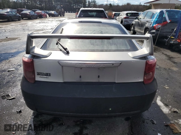 2003 Toyota Celica GT with VIN JTDDR32T230165214, listed as a Copart auction lot 42999105 with 269,473 mi miles and Clean Title. Bid and sale history available at carsss.com. Image 6.
