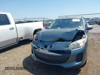 2012 Mazda Mazda3 i Touring with VIN JM1BL1V82C1606614, listed as a IAAI auction lot 41861558 with Not Provided miles. Bid and sale history available at carsss.com. Image 12.