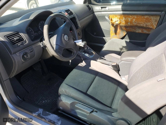 2007 Volkswagen Rabbit with VIN WVWBS71K97W118261, listed as a Copart auction lot 41636265 with 136,413 mi miles and Salvage Title. Bid and sale history available at carsss.com. Image 7.