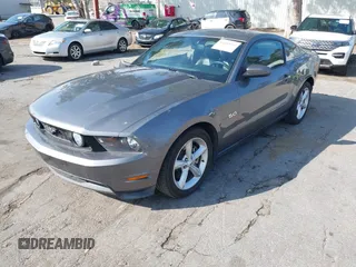2011 Ford Mustang GT with VIN 1ZVBP8CFXB5158058, listed as a IAAI auction lot 41443247 with 40,163 mi miles. Bid and sale history available at carsss.com. Image 2.