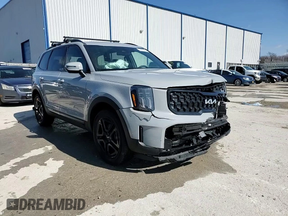 2024 Kia Telluride EX with VIN 5XYP3DGC1RG432472, listed as a Copart auction lot 46633495 with 16,385 mi miles and Salvage Title. Bid and sale history available at carsss.com. Image 14.