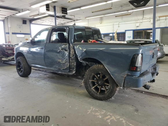 2015 Ram 1500 Sport with VIN 1C6RR7MT4FS753626, listed as a Copart auction lot 60138345 with 152,876 mi miles and Salvage title. Bid and sale history available at DreamBid. Image 2.