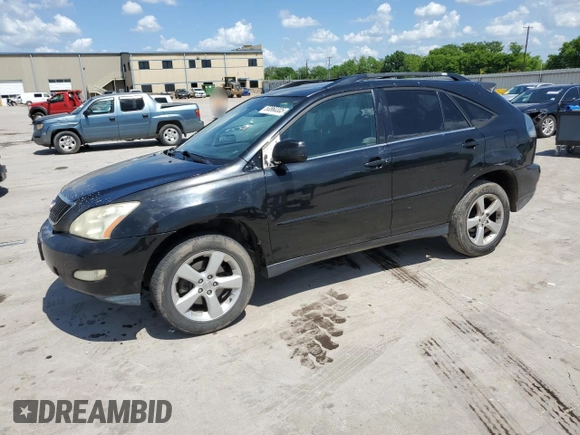 2005 Lexus RX 330 with VIN JTJGA31U550053411, listed as a Copart auction lot 53860305 with 302,850 mi miles and Salvage Title. Bid and sale history available at carsss.com. Image 1.