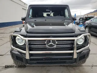 2023 Mercedes-Benz G 550 with VIN W1NYC6BJ0PX476536, listed as a Copart auction lot 79498634 with 17,674 mi miles and Salvage Title. Bid and sale history available at DreamBid. Image 5.