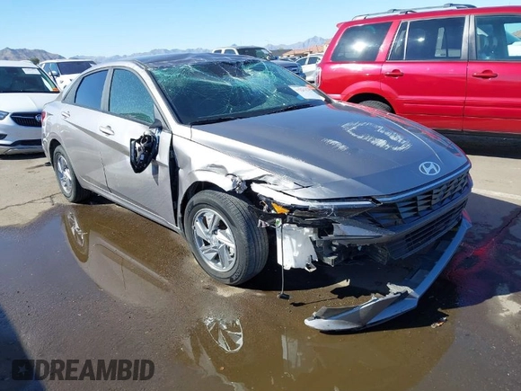 2024 Hyundai Elantra SE with VIN KMHLL4DG2RU707377, listed as a IAAI auction lot 41831258 with 15,364 mi miles and . Bid and sale history available at DreamBid. Image 1.