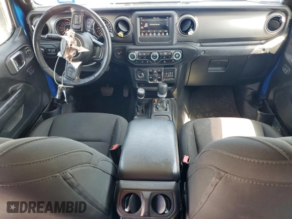 2021 Jeep Gladiator Sport S z VIN 1C6HJTAG0ML560089, wystawiony jako Copart lot #52817405 z przebiegiem 100 595 mil mil oraz Szkoda całkowita • Salvage title. Historia ofert i sprzedaży dostępna na DreamBid. Obrazek 8.