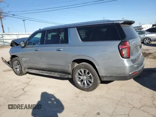2024 Chevrolet Suburban LT z VIN 1GNSKCKD9RR185377, wystawiony jako Copart lot #42807955 z przebiegiem 14 651 mil mil oraz Szkoda całkowita • Salvage title. Historia ofert i sprzedaży dostępna na DreamBid. Obrazek 2.