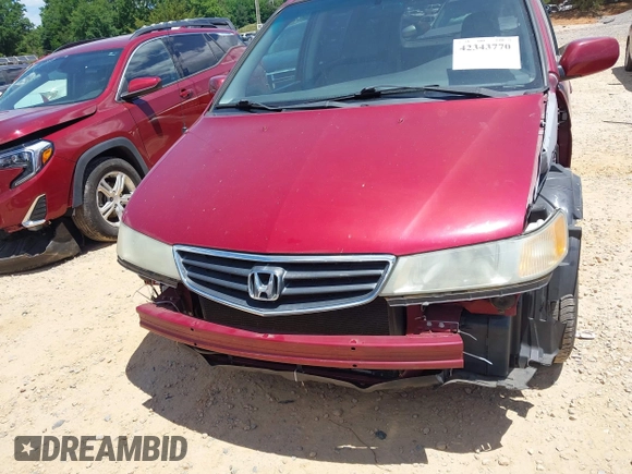2003 Honda Odyssey EX with VIN 5FNRL18663B021888, listed as a IAAI auction lot 42343770 with 261,998 mi miles and . Bid and sale history available at DreamBid. Image 12.
