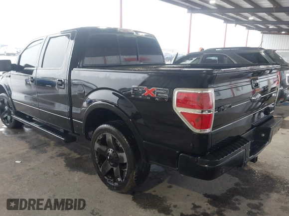 2011 Ford F-150 XL with VIN 1FTFW1CF5BKE08385, listed as a IAAI auction lot 41480201 with 206,566 mi miles. Bid and sale history available at carsss.com. Image 3.