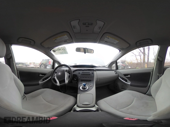 2010 Toyota Prius II with VIN JTDKN3DU8A0119389, listed as a IAAI auction lot 41705483 with 207,737 mi miles. Bid and sale history available at carsss.com. Image 19.