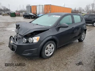 2013 Chevrolet Sonic LS with VIN 1G1JA6SH9D4107949, listed as a Copart auction lot 86997724 with 71,023 mi miles and Salvage title. Bid and sale history available at DreamBid. Image 1.