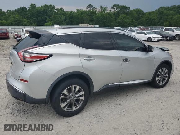 2018 Nissan Murano S z VIN 5N1AZ2MGXJN123625, wystawiony jako Copart lot #54253745 z przebiegiem 124 781 mil mil oraz Szkoda całkowita • Salvage title. Historia ofert i sprzedaży dostępna na DreamBid. Obrazek 3.