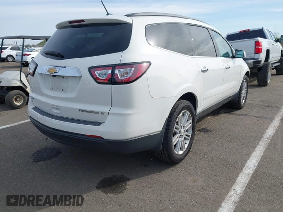 2015 Chevrolet Traverse LT with VIN 1GNKVGKD6FJ194420, listed as a IAAI auction lot 41838981 with 146,328 mi miles and . Bid and sale history available at DreamBid. Image 4.